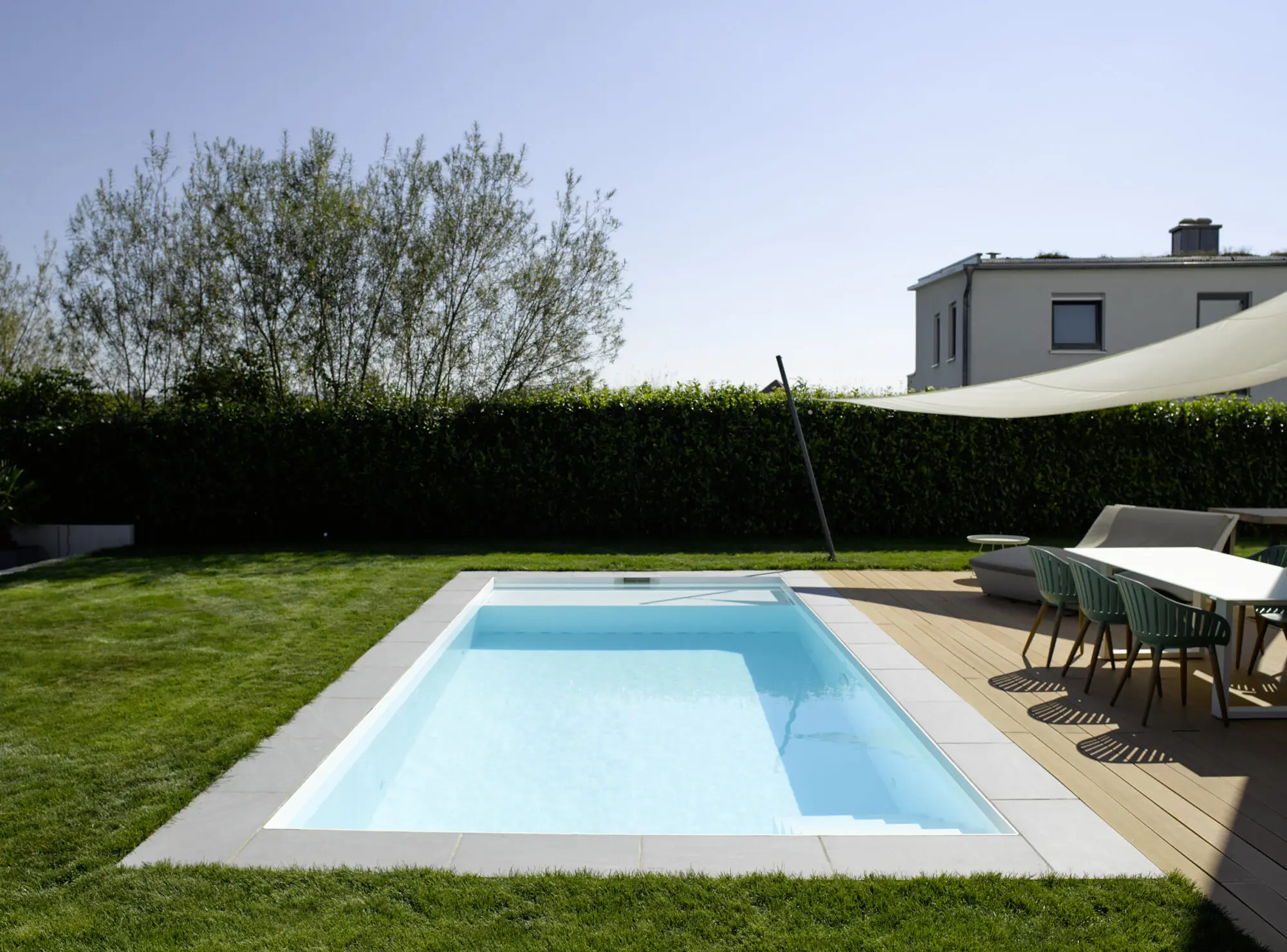 Pool mit Flachbereich