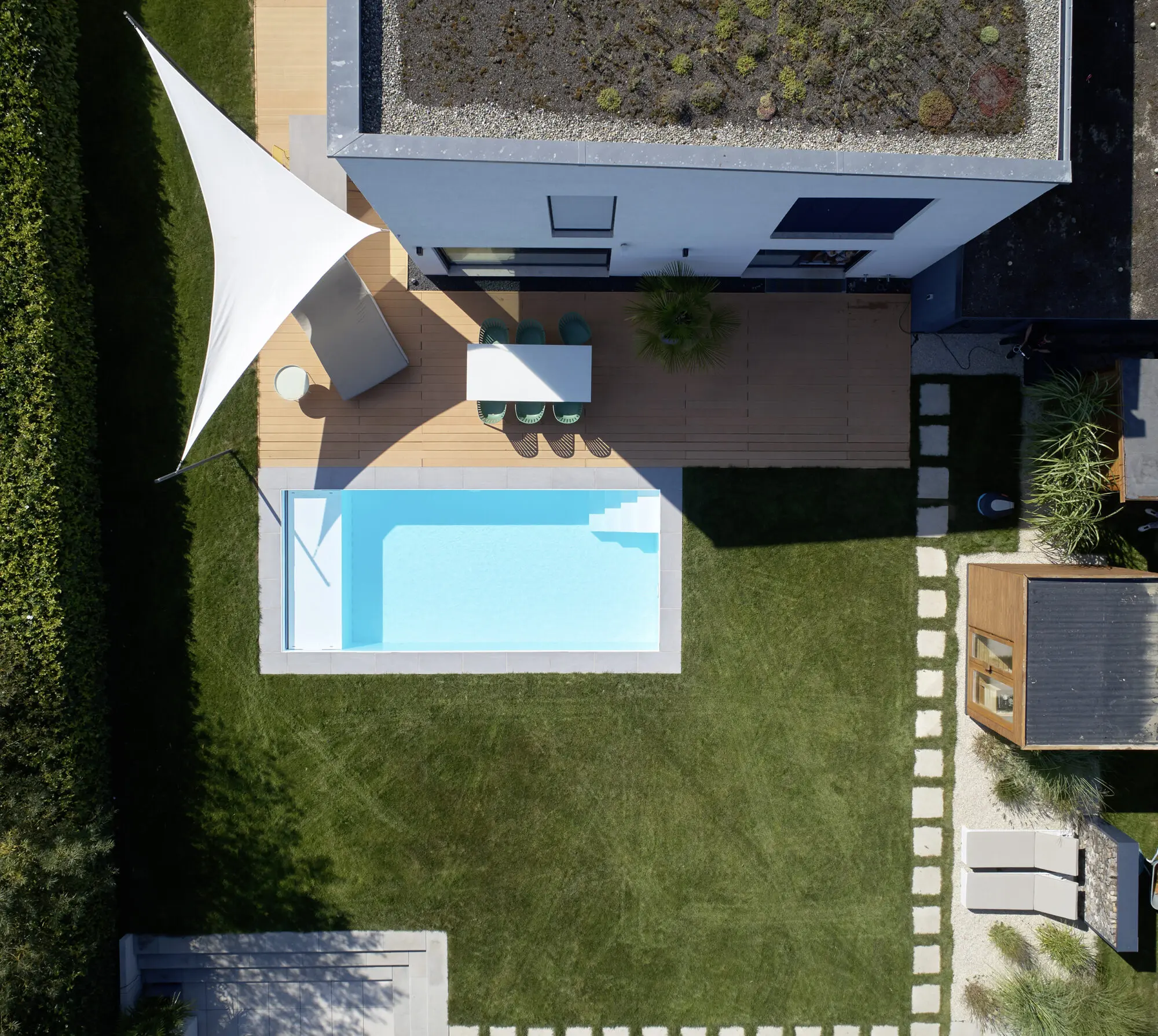 Pool mit Flachbereich
