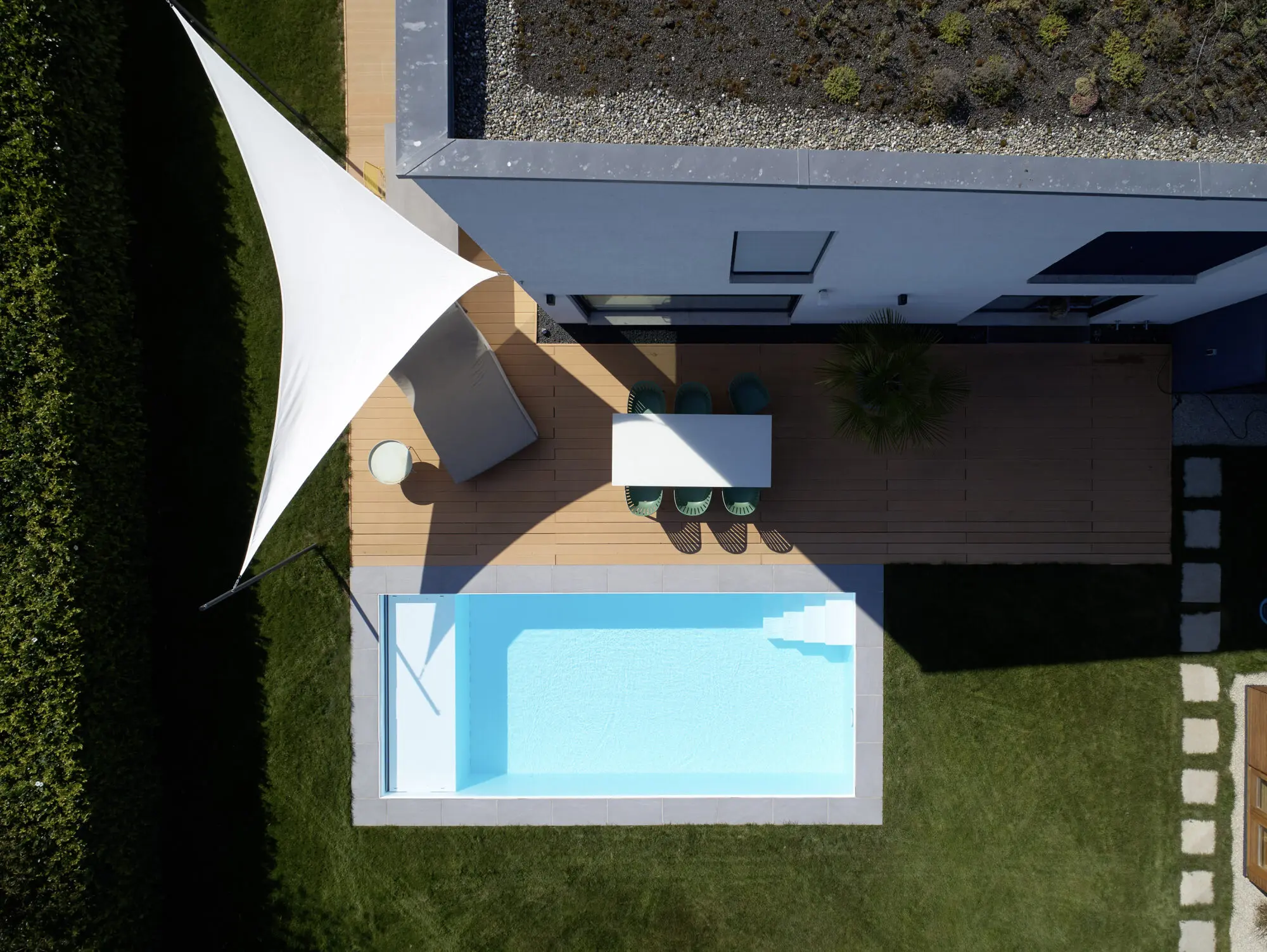 Pool mit Flachbereich