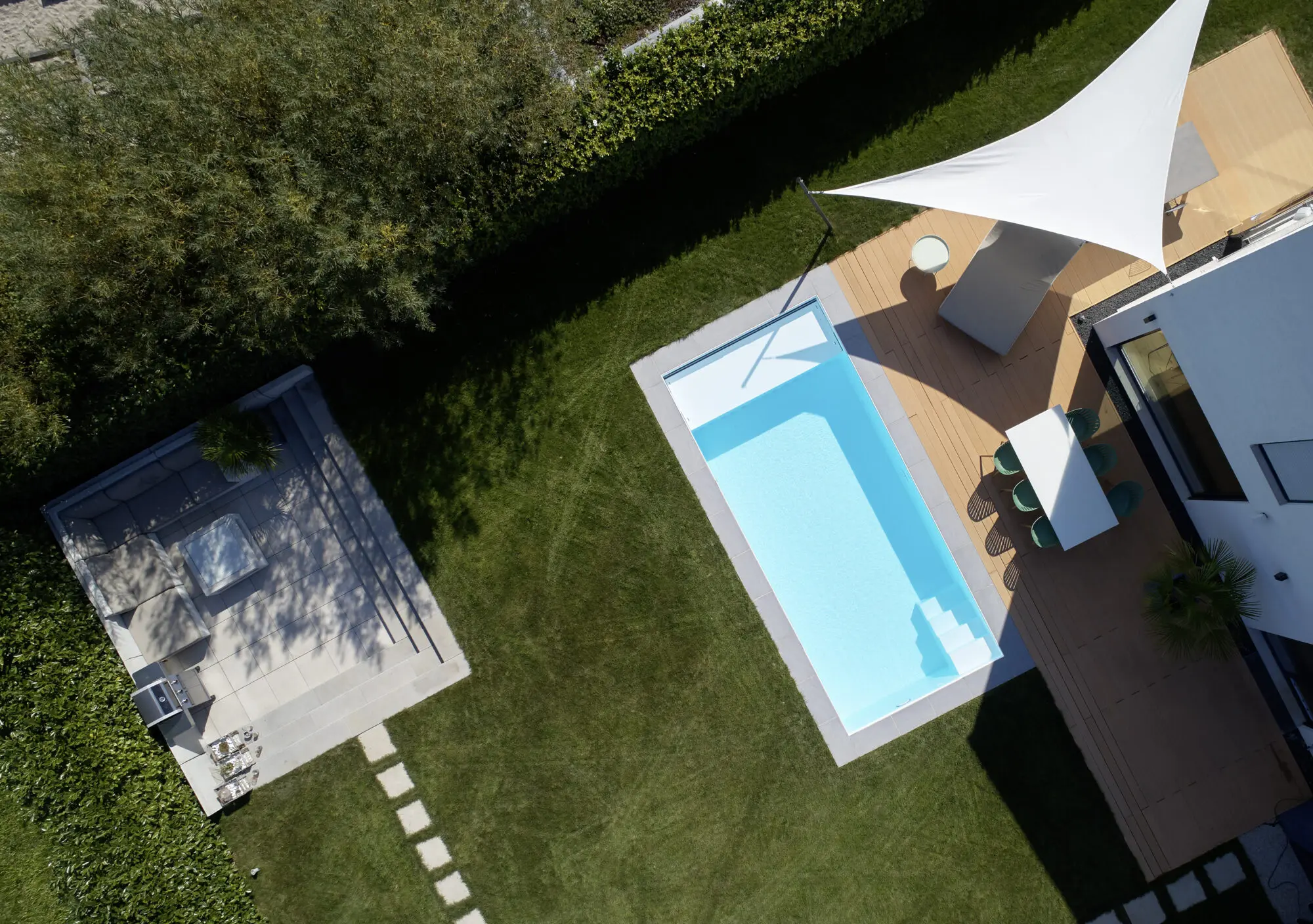 Pool mit Flachbereich