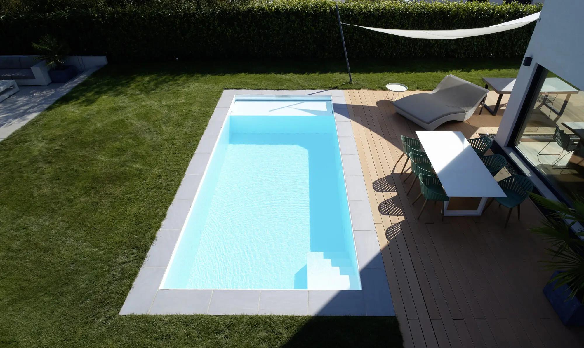 Pool mit Flachbereich